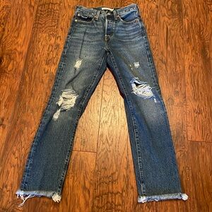Levi’s wedgie straight jeans